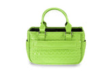 Glossy Neon Green Heart TGA Athletic Handbag